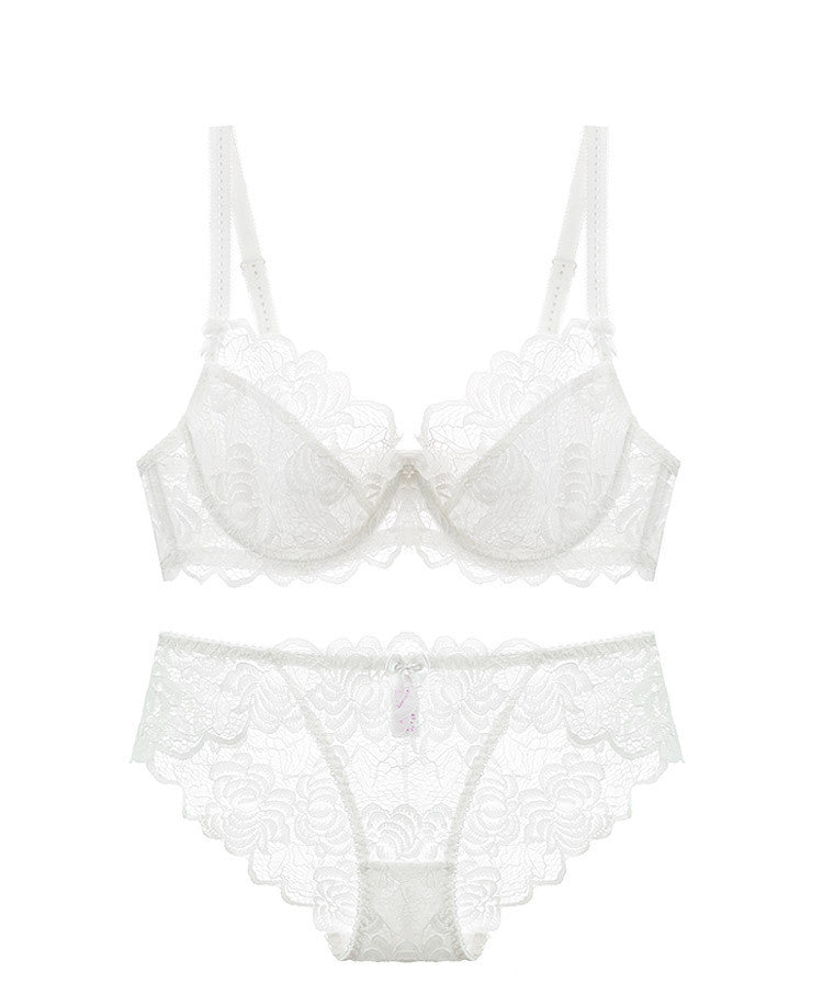 Lace bra suit