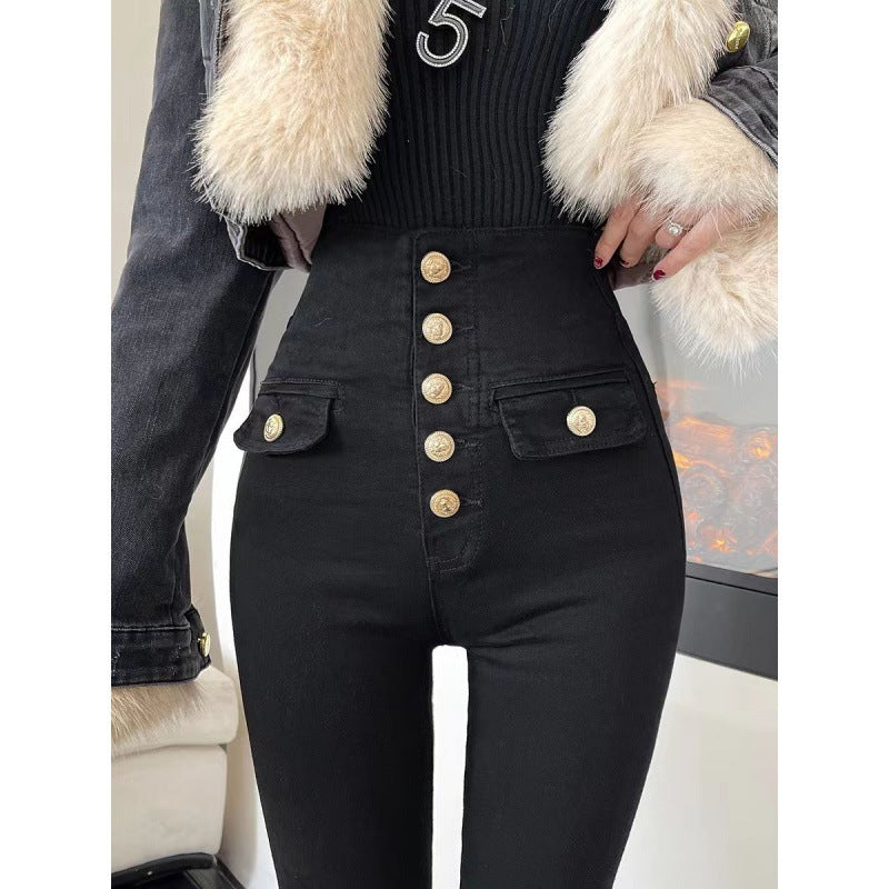 Slimming Stretch Tight Pants Skinny Pants Pencil Pants Trousers